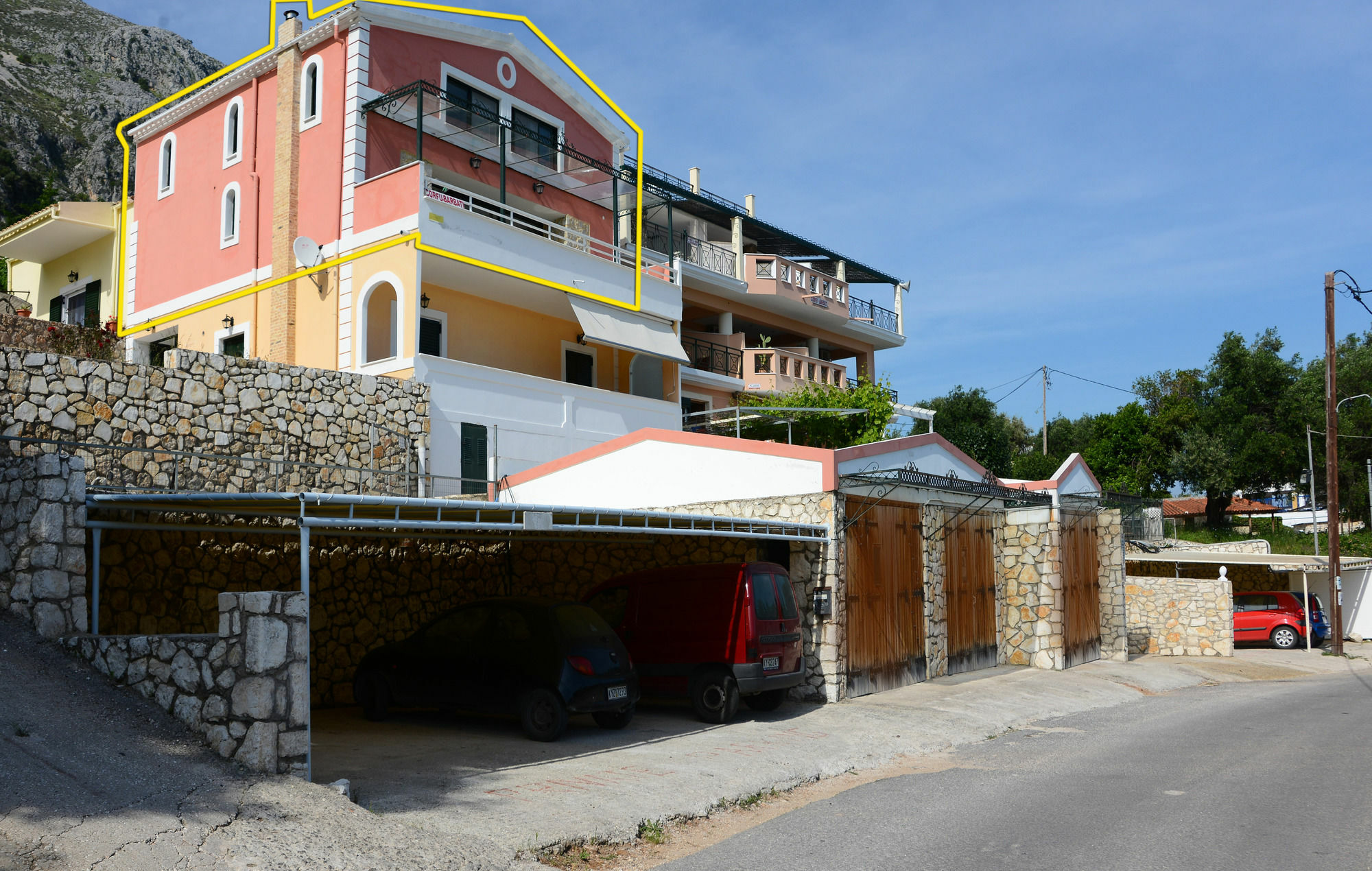 Sarakinos Apartments 巴尔巴蒂 外观 照片